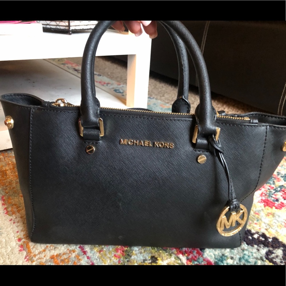 MK Black Sutton Handbag